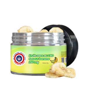 🍌 Fruits secs au CBD saveur banane